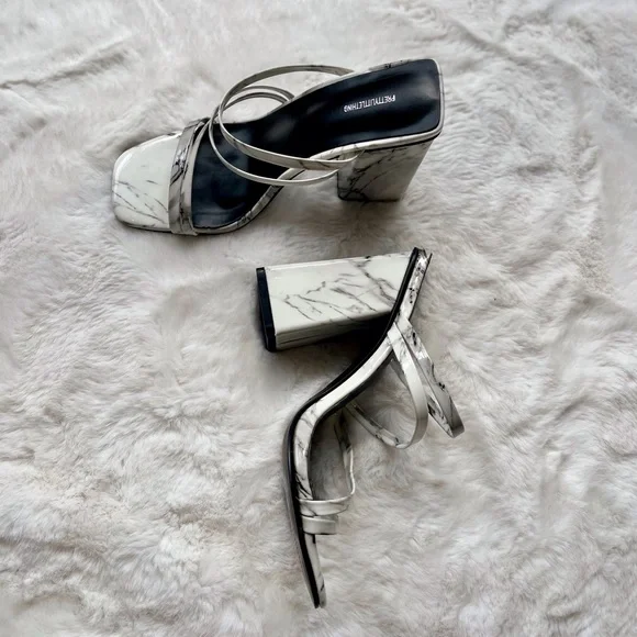 π€π€ Pretty Little Things π€π€ New! Marble Heels - Picture 7 of 12